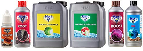 Full pack engrais HESI hydroponique 5 litres
