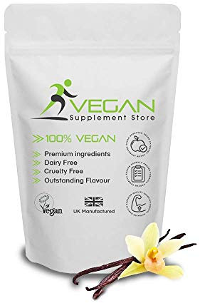 Vegan Protein Powder (Vanilla)| Plant-Based Protein Shake (Pea, Brown Rice and Hemp) | Supports Growth & Repair of Lean Muscle Mass | Full Amino Acid Profile |Gluten/Dairy/Soy Free