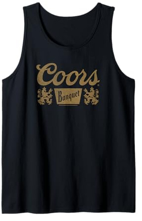 Coors Classic Banquet Beer Offset Centered Logo Alt Tank Top