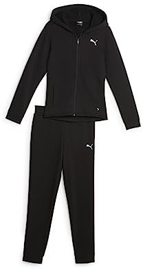 PUMA Mädchen Hooded Sweat Suit Fl Cl G Trainingsanzug