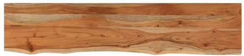 vidaXL Tischplatte 180x40x3,8cm Rechteckig Massivholz Akazie Baumkante