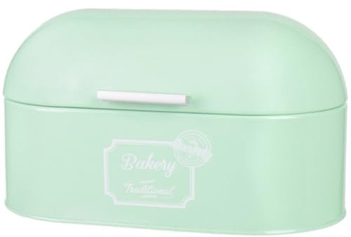 Huche À Pain Bac À Pain Bureau De Style Frais Et Simple Boite À Pain, Fer Galvanisé Épais De Type À Clapet Récipient Alimentaire, Cadeau De Fête
