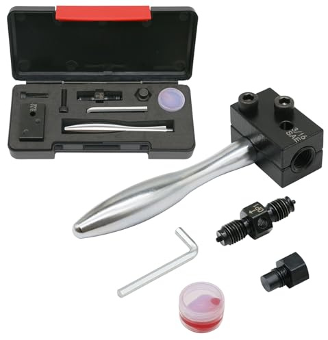 KOUTIANWU 3/16 Brake Pipe Flaring Tool,Handheld Car Brake Line Flaring Tool (4.75mm SAE)