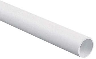 CEW COLCHESTER ELECTRICAL WHOLESALE LTD 20MM White PVC Industrial Electrical Conduit, 1mtr Length
