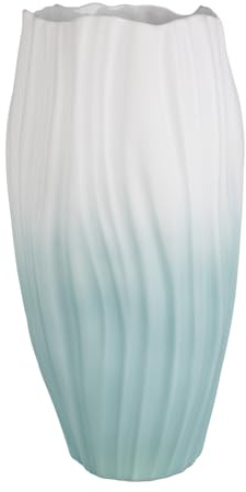 Vase Spirulina Türkis 40 cm Colori