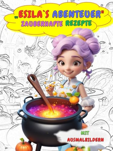 „Esila`s Abenteuer“ Zauberhafte Rezepte.: „Ein kreatives Kinderkochbuch zum Nachmachen mit Ausmalbildern“
