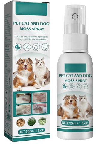 Uzionoie Spray de Guérison pour Animaux,Spray de Cicatrisation pour Animaux de Compagnie,pour Le Nettoyage et Le Soin des Plaies,Pet Wound and Skincare 30ML