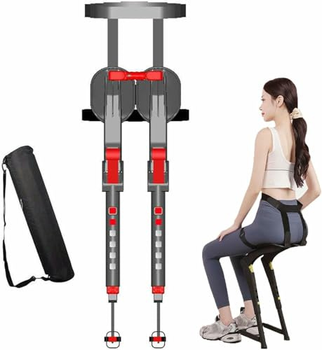LASDERTV Invisible Chair Wearable Exoskeleton - Portable Seat You Wear, Adjustable from 1.2m to 1.85m, Unobtrusive Design for Daily Use