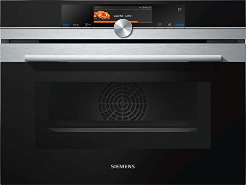 Siemens CN678G4S6 Built-in Electric 45L 1000W Stainless steel - ovens (Small, Built-in, Electric, Stainless steel, Buttons, Rotary, Touch, Top front)
