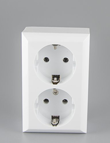 Schucko Steckdose, zweiphasig, dreiphasig und vierphasig