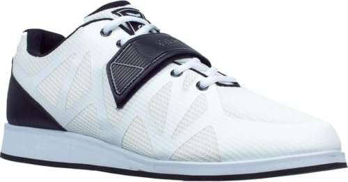 Nordcore Tyngdlyftningsskor, powerlyft & bodybuilding Shoes, Squat skor Vit, 40 EU