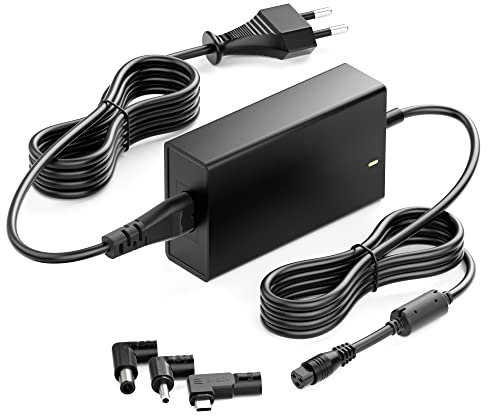 65W Universal HP Laptop Ladekabel HP Laptop Netzteil USB C Ladegerät mit 4,5mm und 7.4mm Adapter für HP Chromebook Probook Stream X360 X2 11 13 14 15 Spectre X2 HP Pro G2 G1 G5 G6 EliteBook 1040 1030
