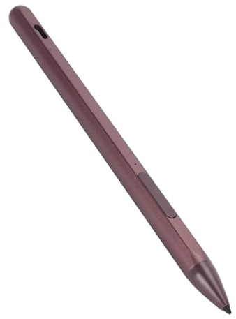 Stylus Pen für Pro X, 9, 8, 7, 6, 5, 4, 3, Book 2, wiederaufladbarer MPP 2.0 Tilt Pen mit 4096 Druckstufen, Palm Rejection, 3 Ersatzfedern (Rosenrot)
