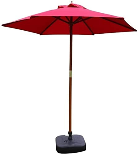 Sonnenschirm, Gartenschirm, Gartensonnenschirm mit Flaschenzugsystem, Sonnenschutz für den Außenbereich für Strand, Pool, Terrasse, rund