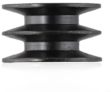 Doppel-Keilriemenscheibe, 20 mm Bohrung, Rillenrolle, passend für 168F 170F Motor (Flachkopf)