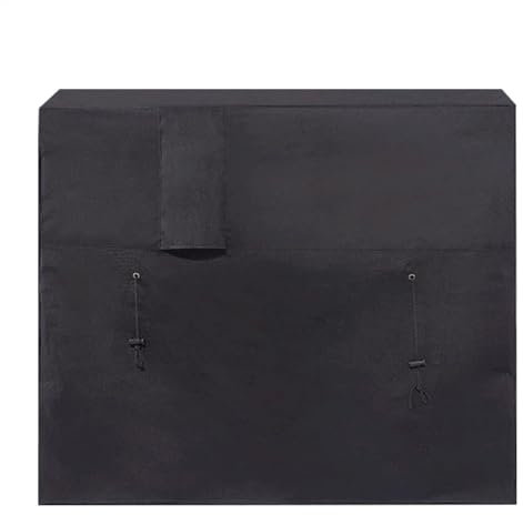 Pool Heater Cover | pool covers | Round pool covers | Swimming Pool Heater Shield | Pool Pump Equipment Cover Pool Equipment Protective Cover with Hose Hole and Hook & Loop Strip for Outside Units