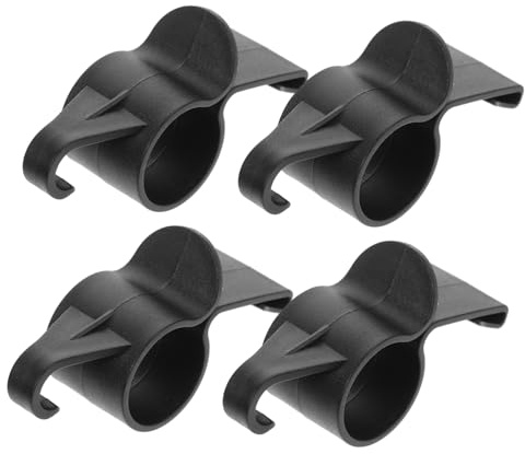 HYTROVE Car Trunk Umbrella Holder Towel Hooks 4pcs Set Sturdy Car Trunk Brackets for Organiser Storage Umbrella and Towel Hanging