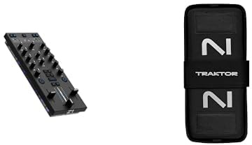 Bundle of Native Instruments Traktor Z1 Mk2 Mixer controller and soundcard + Native Instruments Traktor Modular Bag