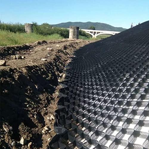 Geo Bodengitter 5,1 cm, 7,6 cm, 7,6 cm, 50,6 cm, 7,6 cm, 7,6 cm, 7,6 cm, 9,5 m, Sandstein, Erbse, Kies, Stabilisator/Slope Pflastersteine, robuste und flexible Wege, Terrassen, Parkplatz, Bauernhof