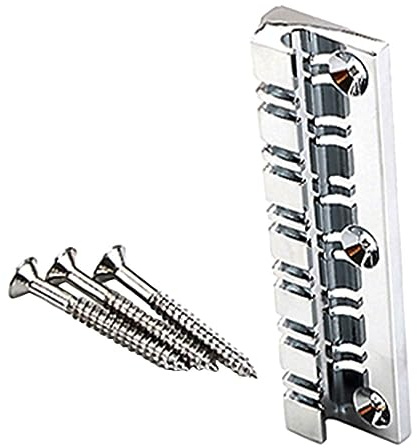 BESPORTBLE 12-saitige Metall Gitarrenbrücke Für E-gitarre Ersatz Stegeinlage Kompatibel Mit 12-saiter Akustikgitarren Gitarrenzubehör Für Musiker