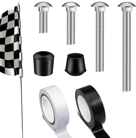 Fahnenmast Zubehör Set, Bodenhalterung Für Fahnenträger, Edelstahl Flaggenmast Gewichtsset für Garten Camping Outdoor gewerbliche Nutzung