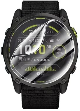 QJONSIU Compatibile con 4 Pack Garmin Descent Mk3i 51mm Pellicola Protettiva, HD Film Ultra Sottile Schermo Protettivo Flessibile, Antigraffio, Senza bolle-Clear