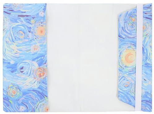 NUOBESTY Handgefertigte Buchschutzhülle aus Gewebe mit Starker Haltbarkeit und Elegantem Stil Stilvoller Buchumschlag für Tagebücher und Schulbücher in B5 größe