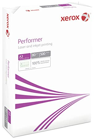 Xerox Performer Universalpapper, Vit, A3, Paket med 500