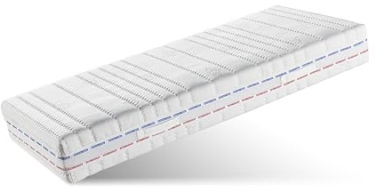 BettenABC - Taschenfederkern-Matratze (XXL TFK) - 140x200 cm - 7-Zonen Matratze aus Tonnentaschenfedern - Hypoallergen & Antibakteriell - Oeko-TEX® Zertifiziert - Lieferung per Paket