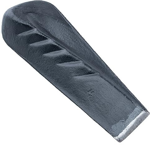 Germania Dreh-Spaltkeil für Holz 2,3 kg aus Stahl schwarz | Drehkeil zum Spalten von Brennholz