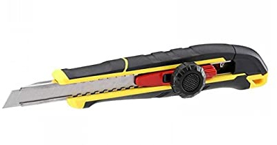 STANLEY FATMAX Cúter con rueda de bloqueo - 9 mm, 18 mm, 25 mm