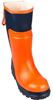 EURO PM Sierra III Schnittschutz Gummistiefel Orange Größe 47
