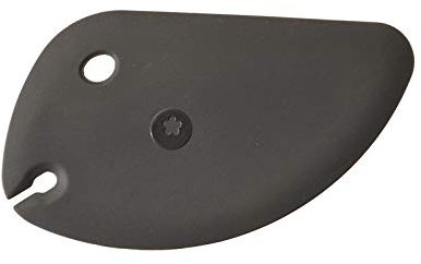 Kochblume Teigkarte | Premium-Silikon | Hitzebeständig | Spülmaschinenfest | Mit Aussparung für Teigreste an den Knethaken | 14 x 8,5cm | Farbe: anthrazit