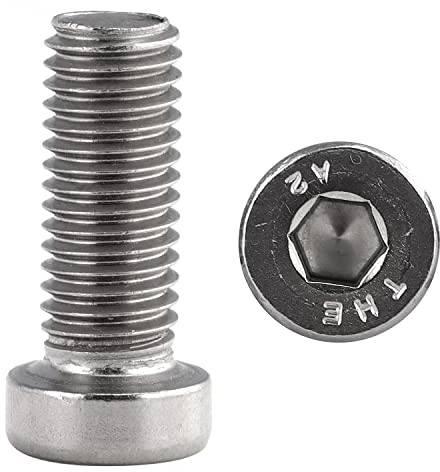 FASTON® Zylinderschrauben niedrige Kopf M4x10 Innensechskant DIN 7984 aus rostfreiem Edelstahl A2 V2A (10 Stück) Zylinderkopf Schrauben