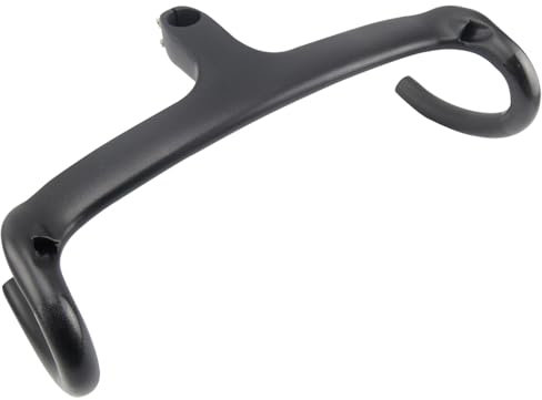 Alfa Pasca Integrierter Rennradlenker, Karbonfaser, Aero-Drop-Lenkergriffe für Fahrräder, Powersport-Teile, ultraleicht, UD, matt, 100 x 400 mm