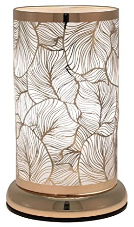 Nordstern Lampe mit Touch 'Blätter' Gold - Ø 15 x 24 cm