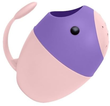 Norhogo Gobelet de lavage pour les cheveux pour enfants et bébés - Gobelet de rinçage pour les yeux - Pour enfants et personnes âgées - Rose