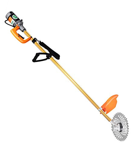 ATAAY Tagliaerba Senza Fili con Batteria, tagliaerba Multifunzione per la casa, tagliaerba da Giardino Ricaricabile Compatto, 4 Lame