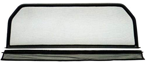 PureWind Windschott kompatibel mit Peugeot 306 Baujahr 1994-2002 (Schwarz) – Windschott Universal mit Anbaumaterial ohne Tasche