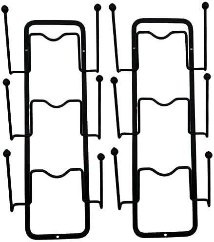 LIFKOME Decorative Pot Lid Holder Rack 2PCS Wear-Resistant Easy to Install Kitchen Helper
