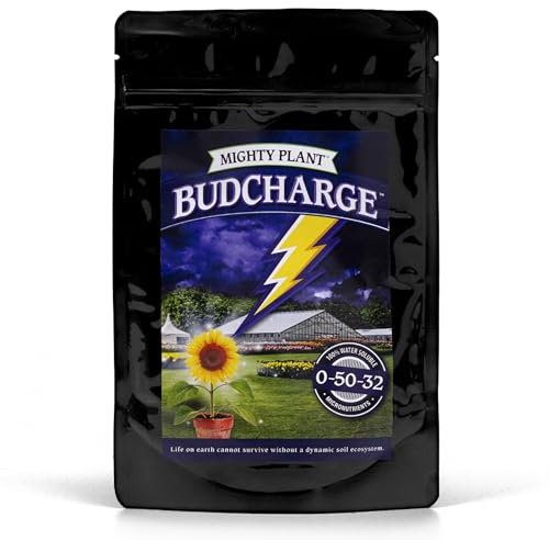 Bloom Booster Flowering Enhancer & Heavy Harvests – High-Density PK Formula – BudCharge 0-50-32 | Ideal for Fruit & Flower Production (1, Pounds)