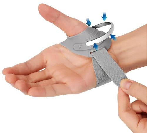 FORTEMOTUS CMC Thumb Brace, Thumb CMC Joint Support Stabilizer for Pain Relief, Tendonitis, Instability, Lightweight & Adjustable Thumb Support Brace for Men and Women