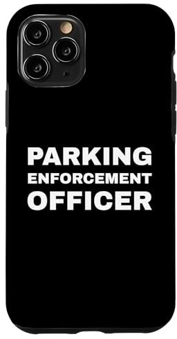 Parkplatzbeauftragter Uniform PEO Verkehrswächter vorne Hülle für iPhone 11 Pro