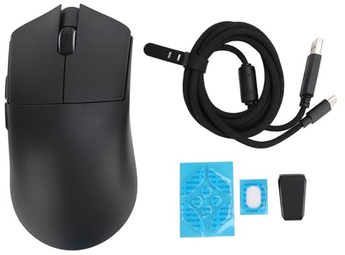 Vikye Souris de Jeu sans Fil 26000DPI Tri Mode 2.4G USB C Capteur Optique Léger Gamer Souris D'ordinateur Portable PC