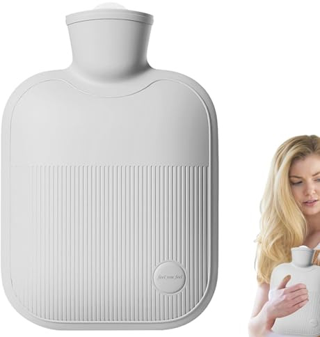 Borsa 'acqua Calda - Borsa 'acqua Compressa Stagna | Borsa Riscaldante Da | 1000 Ml Scaldapiedi Per Mani | Borsa Per Compresse Calde Portatile Riutilizzabile Borsa