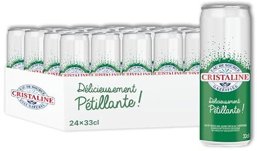 Eau de Source Pétillante Canettes 33cL (pack de 24)