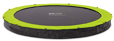 Plum Play In Ground Round Outdoor Circular Garden Sports Trampoline (10ft Sports)