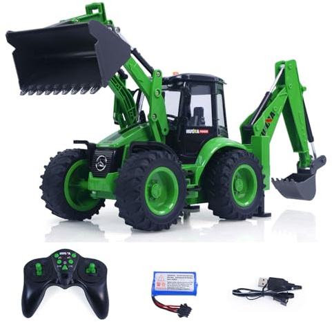 Toucan RC Hobby HUINA 1/14 1579 Ferngesteuerter Bagger Bagger 2.4G 9CH RC Loader Modell