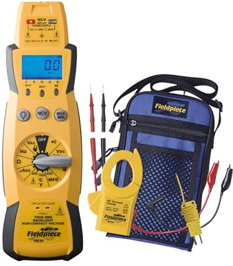 Fieldpiece HS33 Expandable Manual Ranging Stick Multimeter for HVAC/R