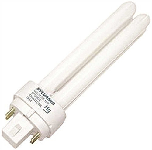 Sylvania Dulux D/E CFL Compact Fluorescent Light Bulb, 4 Pin, 13W, 1 Pack